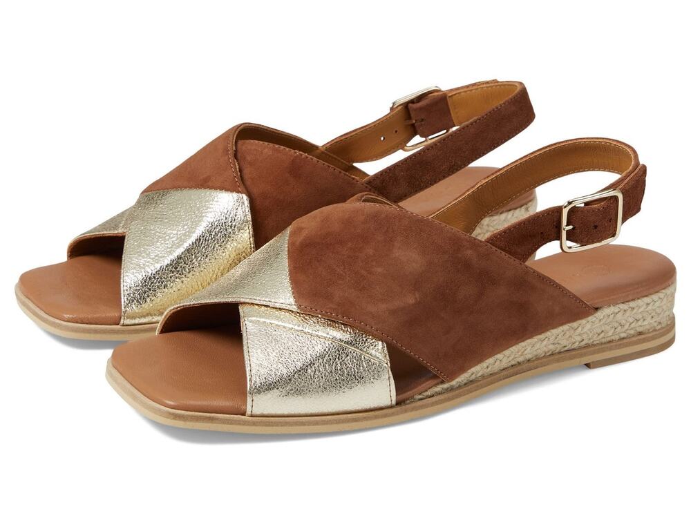 ERIC MICHAEL FLIP TAN COMBO EU 41 (US WOMEN'S 10-11) M (B)